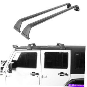 [tLA yAo[[tbNNXTCh[וW[vO[JK JL 2007-2018 US̃yA Pair Bar Roof Rack Cross Side Rail Luggage For Jeep Wrangler JK JL 2007-2018 US