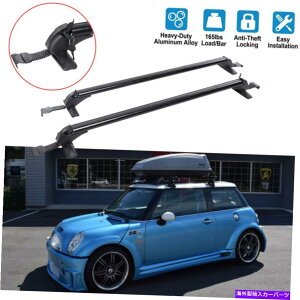 [tLA ~jN[p[p08-2022A~jE43.3 "[tbNNXo[וLAtLAt For Mini Cooper 08-2022 Aluminum 43.3"Roof Rack Cross Bar Luggage Carrier w/Lock