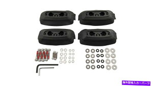 ���[�t�L�����A Rhino-rack USA RCP37-BK RCP���[�t���b�N�x�[�X�L�b�g14-19�g���^�n�C�����_�[ Rhino-Rack USA RCP37-BK RCP Roof Rack Base Kit For 14-19 Toyota Highlander�y���s�A���i�z