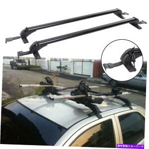 [tLA 43.3 "J[gbv[tbNNXo[K[WLAw/g^vEX̃bN03-22 43.3 " Car Top Roof Rack Cross BarLuggage Carrier w/ Lock For Toyota Prius 03-22