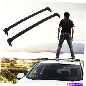 [tLA z_CRV CR-V 2017-2019[tbN[ווɓKubNNXo[tBbg Black Cross Bar fit for Honda CRV CR-V 2017-2019 Roof Rack Rail Baggage luggage
