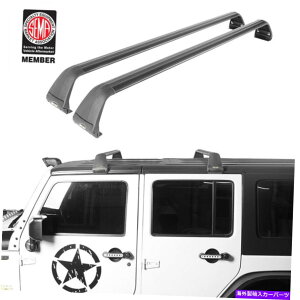 ���[�t�L�����A �W�[�v�����O���[�̃��[�t���b�N���[���ו��L�����A�o�[07-22 JK JL JT 4DR�n�[�h�g�b�v Roof Rack Rail Luggage Carrier Bar for Jeep Wrangler 07-22 JK JL JT 4Dr Hard Top�y���s�A���i�z