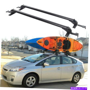 [tLA Ԃ̃gbv[tbNNXo[וLAݕ̓g^vEX̂߂ɃbN\ Car Top Roof Rack Cross Bar Luggage Carrier Cargo Lockable for TOYOTA Prius