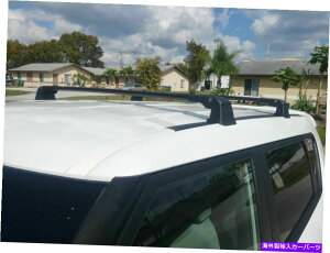 [tLA DIYtBbNX|Cg[tbNNXo[ubNNX[KIA\E2014-2019 DIY FIX POINT ROOF RACK CROSS BAR BLACK CROSS RAIL FOR KIA SOUL 2014-2019