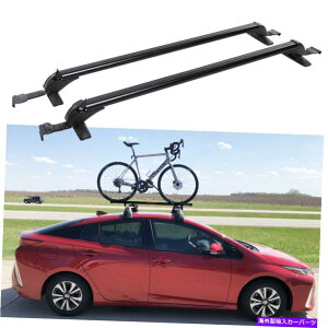[tLA g^vEX02-21 43.3 "[tbNgbvNXo[ݕוLA +bN For Toyota Prius 02-21 43.3" Roof Rack Top Crossbars Cargo Luggage Carrier +Lock