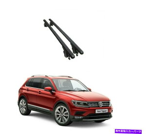 [tLA VW Tiguan 2007-2019bN\ȃgbv[tbNNXo[2 PCSA~jE Fit VW Tiguan 2007-2019 Lockable Top Roof Rack Cross Bar 2 Pcs Aluminium