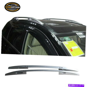 [tLA tBbg07-11z_CRV CR-V OEt@Ng[X^CTCh[o[gbv[tbNVo[ Fits 07-11 Honda CRV CR-V OE Factory Style Side Rail Bar Top Roof Rack Silver