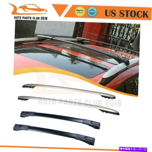 [tLA 2013-2018 TOYOTA RAV4 4DR ROFEgbv2x[bN2xNXo[pbLO For 2013-2018 Toyota RAV4 4Dr Roof Top 2x Rail Rack & 2x Cross Bars packing