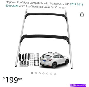 [tLA 2017- 2020}c_CX5[tbN[NXo[}EgLbg 2017- 2020 mazda cx5 roof rack rail cross bars mount kit