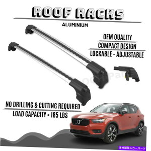 [tLA {{XC40i2019-2022jfp̃bN\ȃA~jE[tbNo[NXo[NXo[ LOCKABLE ALUMINIUM ROOF RACK BAR CROSS BAR FOR VOLVO XC40 (2019-2022) MODELS