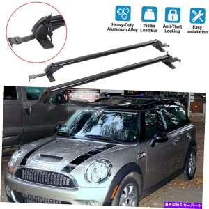 [tLA 43.3 "~jN[p[̃bNtA~jEJ[gbv[tbNNXo[2008-2022 43.3" Aluminum Car Top Roof Rack Cross Bar with Lock For Mini Cooper 2008-2022