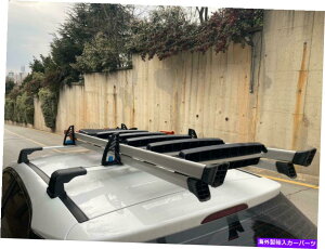 [tLA [tbNƉ׏d~}c_Xs[h3 HB 2009-2014Vo[p̃_[`g Roof Rack and Load Stops Ladder Tilt For Mazda Speed3 HB 2009-2014 Silver