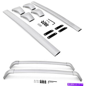 [tLA }c_̂߂2pVo[CX5 CX-5 2017-2022[tbN[NXo[וLA 2P Silver for Mazda CX5 CX-5 2017-2022 Roof Rack Rail Cross bar luggage carrier