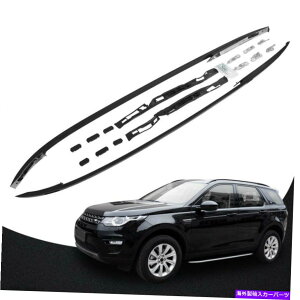 [tLA h[o[fBXJo[X|[c2015-2022ɓKčXgbNubN[tbN[tBbg US stock Black Roof Rack Rail Fit For Land Rover Discovery Sport 2015-2022