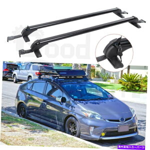 [tLA g^vEX2002-21J[gbv[tbNNXo[43.3 "וLAbN For Toyota Prius 2002-21 Car Top Roof Rack Cross Bar 43.3" Luggage Carrier Lock