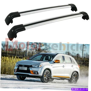 [tLA OHAEg_[X|[ĉ߂̃Vo[NXo[ASX 2010-2022[tbN[ Silver Cross Bar For Mitsubishi Outlander Sport ASX 2010-2022 Roof Rack Rail
