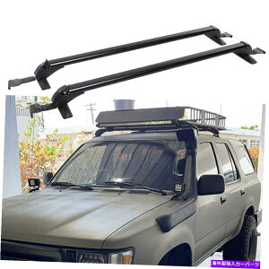 ���[�t�L�����A �g���^4runner 84-00 4dr 43.3 ���[�t���b�N�N���X�o�[�ו��L�����A�t������w/ lock For Toyota 4Runner 84-00 4DR 43.3 Roof Rack Cross Bars Luggage Carrier w/ Lock�y���s�A���i�z