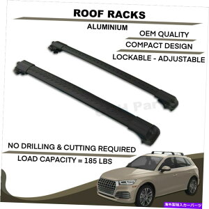 [tLA AEfBQ3 2012-2018fp̃A~jE[tbNo[NXo[bNbN ALUMINIUM ROOF RACK BAR CROSS BARS RACK FOR AUDI Q3 2012-2018 MODELS