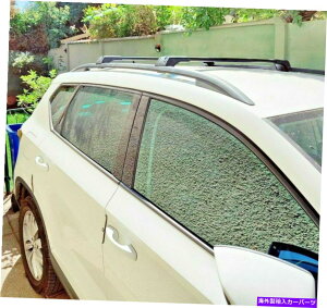 ���[�t�L�����A ���b�N�\�ȃ��[�t���b�N�N���X�o�[Rails Alu Black�͓��Y�͑�2021- Lockable Roof Rack Cross Bars Rails Alu BLACK Fits Nissan Armada 2021-