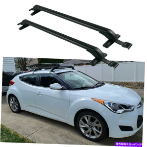 [tLA q_CFX^[43.3 "J[[tbNNXo[A~jEוLAbN For Hyundai Veloster 43.3" Car Roof Rack Cross Bar Aluminum Luggage Carrier Lock
