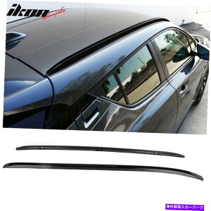 [tLA tBbg18-20g^CH-R OEX^CubN[tbNTCh[o[A~jE Fits 18-20 Toyota CH-R OE Style Black Roof Rack Side Rails Bar Aluminum