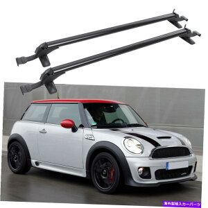 [tLA ~jN[p[2002-22 JCWnb`obNJ[gbv[tbNNXo[43.3 "w/ lock For Mini Cooper 2002-22 JCW Hatchback Car Top Roof Rack Cross Bar 43.3" w/ Lock