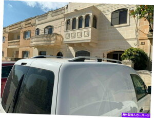 [tLA tHNX[QLfB2010Ñ[tbNTCh[o[O[ Roof Rack Side Rail Bar Gray For VOLKSWAGEN CADDY 2010 -Up