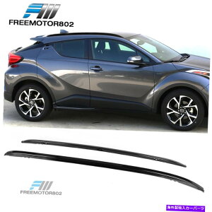 [tLA 18-20g^C-HR OEX^C[tbNTCh[o[LAA~jE Fits 18-20 Toyota C-HR OE Style Roof Rack Side Rails Bar Carrier Aluminum