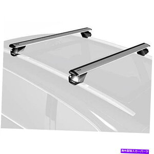 [tLA JEr[53C`A~jEjo[T[tbNNXo[L[tbN - قƂǂɓKĂ܂ COWVIE 53h Aluminum Universal Roof Rack Cross Bars keyed Locks - Fit for Most