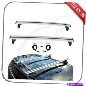 [tLA 2011-2020̃yAW[vOh`FL[[tbNNXo[Vo[[A~jE Pair For 2011-2020 Jeep Grand Cherokee Roof Rack Cross Bars Silver Rail Aluminum