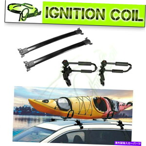 [tLA 10-17̃V{[GNCmbNXGMCeCo[[tgbvbNNXo[ +JbN For 10-17 Chevrolet Equinox GMC Terrain rubber Roof Top Rack cross bar + kayak