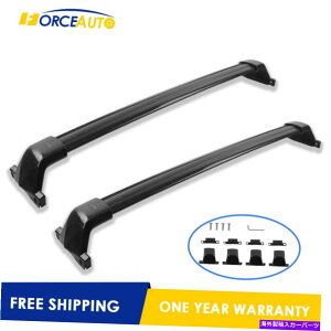 [tLA [t[bNוLANXo[NXo[Lbg2019-21LfbNXT6 Roof Rail Rack Luggage Carrier Cross Bars Crossbars Kit For 2019-21 Cadillac XT6