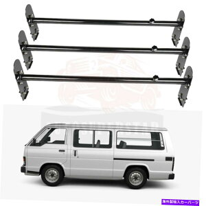 [tLA @[tgbv_[bN3o[wr[f[eBX`[V{[_bW Van Roof top Ladder Rack 3 Bar Heavy Duty Steel For Chevy Dodge