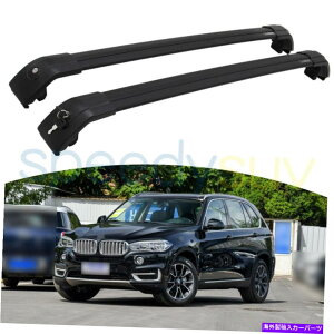 [tLA BMW X5 F15 2014-2018[tbN[וLAp̕čXgbNubNNXo[ US Stock Black Cross Bar for BMW X5 F15 2014-2018 Roof Rack Rail Baggage Carrier