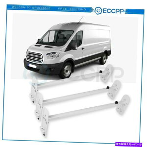 [tLA 750LBo3o[o[tbNbNwr[f[eB[X`[zCgJ[gbvLAVLA 750lb VAN 3 Bar Van Roof Ladder Rack Heavy Duty Steel White CAR Top Carrier NEW