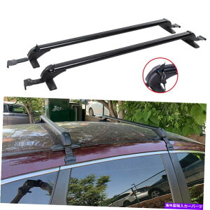 [tLA 2021N܂ł̃tHNX[QpbTbg̏ꍇ43.3 "[tbNNXo[וLA+bN For Volkswagen Passat Up to 2021 43.3" Roof Rack Cross Bars Luggage Carrier+Lock