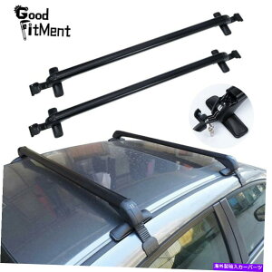 [tLA 2x[tbNNXo[43.3 "g^vEXpbNtוLAA~jE 2x Roof Rack Cross Bar 43.3" Luggage Carrier Aluminum With Lock For Toyota Prius