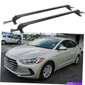 [tLA q_CGg4-DRJ[gbv[tbNNXo[ו]ԃLA For Hyundai Elantra 4-DR Car Top Roof Rack Cross Bar Luggage Bicycle Carrier