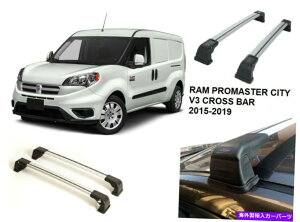 [tLA v}X^[VeB2015-2019̂߂̃J[[tbNt@Ng[Œ|CgNXo[ CAR ROOF RACK FACTORY FIXED POINT CROSS BAR FOR RAM PROMASTER CITY 2015-2019