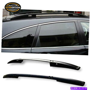 [tLA tBbg07-11z_CRV CR-V OEt@Ng[X^C[tbN[o[hubN Fits 07-11 Honda CRV CR-V OE Factory Style Roof Rack Rail Bar Unpainted Black