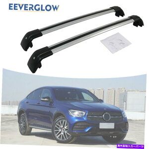 [tLA ZfXxcGLC 2016-2022NXo[NXo[[t[bNɓKĂ܂ Fit for Mercedes Benz GLC 2016-2022 Cross Bar Crossbars Roof Rail Rack