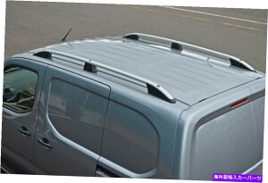 [tLA L1vW[p[gi[ɍA~jE[tbN[TCho[i2019 Aluminium Roof Rack Rails Side Bars To Fit L1 Peugeot Partner (2019