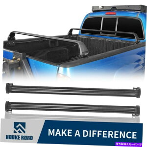 [tLA tbN[h2PCSNXo[xbhbNtBbgg^^R}2005-20222ё3 Hooke Road 2Pcs Crossbars Bed Rack Fit Toyota Tacoma 2005-2022 2nd & 3rd Gen