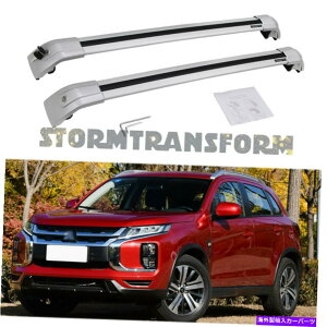 [tLA OHAEg_[X|[c̕čXgbNNXo[2010-2022[tbNA~jE US Stock Cross Bars for Mitsubishi Outlander Sport 2010-2022 Roof Rack Aluminum