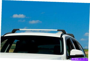 [tLA OHAEg_[̂߂̃Vo[[tbNNXo[2012-2018tbV[p Silver Roof Rack Cross Bars For Mitsubishi Outlander 2012-2018 for Flush rails