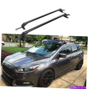 [tLA 43.3 "tH[htH[JX̂߂̃A~jEJ[[tbNNXo[וLA2000-2018 43.3" Aluminum Car Roof Rack Cross Bar Luggage Carrier For Ford Focus 2000-2018
