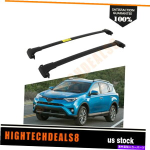 [tLA 15-2020̃[tbN Roof Rack For 15-2020 Jeep Cherokee Baggage Luggage Carrier Cross Bar Black Pair