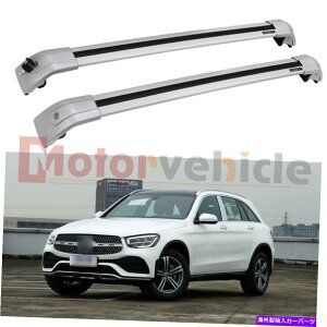[tLA 2016-2022ZfXxcGLCbN\ȃNXo[[tbN[̕č US Stock For 2016-2022 Mercedes Benz GLC Lockable Cross Bar Roof Rack Rail