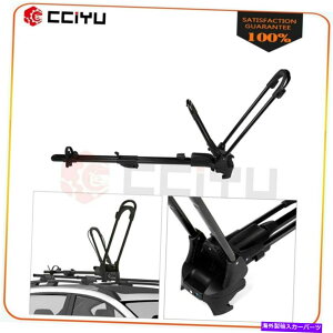 [tLA 悭łԂ̉̃gbv]ԃLAJ[SbN1oCN}bNXLAAC Well-made Car Roof Top Bicycle Carrier cargo Rack 1 Bike Max carrier-iron