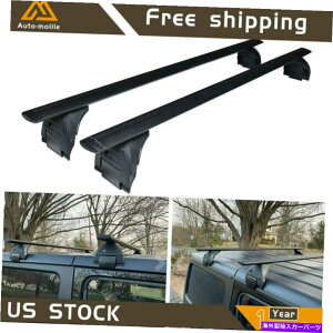 ���[�t�L�����A �W�[�v�����O���[JK JL 2007-2019�̃��[�t���b�N�N���X�o�[�ו��L�����A�����\ Roof Rack Cross Bar Luggage Carrier For Jeep Wrangler JK JL 2007-2019 Adjustable�y���s�A���i�z